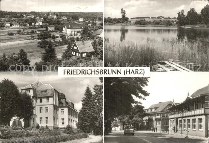 Friedrichsbrunn Harz Sanatorium Ernst Thaelmann Restaurant zum Ramberg