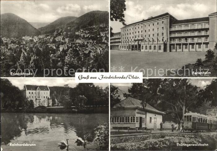 Friedrichsroda Reinhardsbrunn Thueringer-Waldbahn