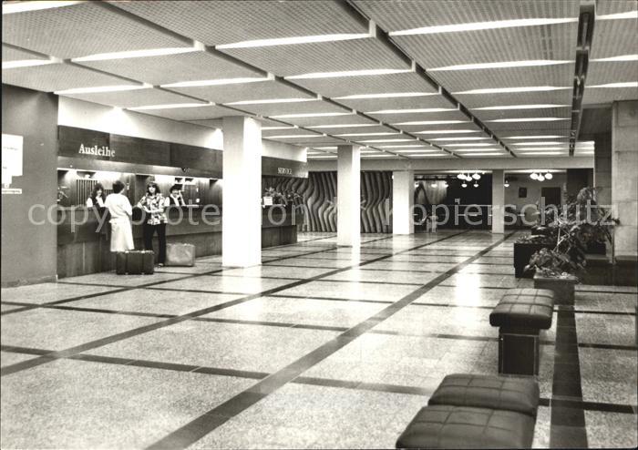 Friedrichsroda Erholungsheim Auguts Bebel Empfangshalle