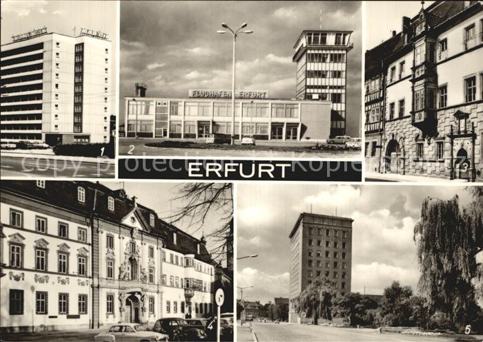 ERFURT  CITY Hotel Tourist Flughafen Haus zum Stockfisch