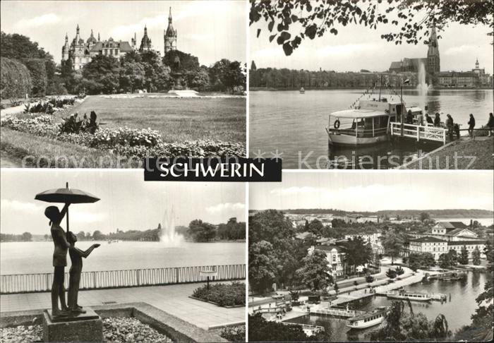 Schwerin Mecklenburg Schloss Pfaffenteich Schloss