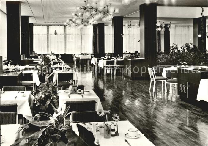 Zinnowitz Ostseebad Ferienheim Roter Oktober Speisesaal