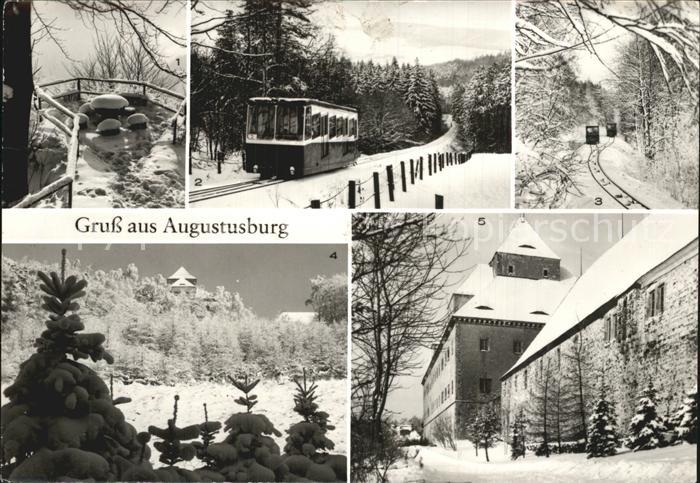 Augustusburg Kunnerstein Drahtseilbahn Schloss