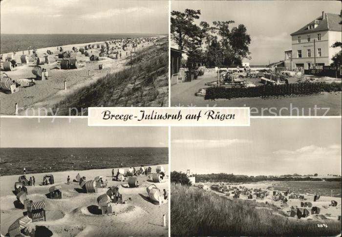 Juliusruh Ruegen Strandpartien