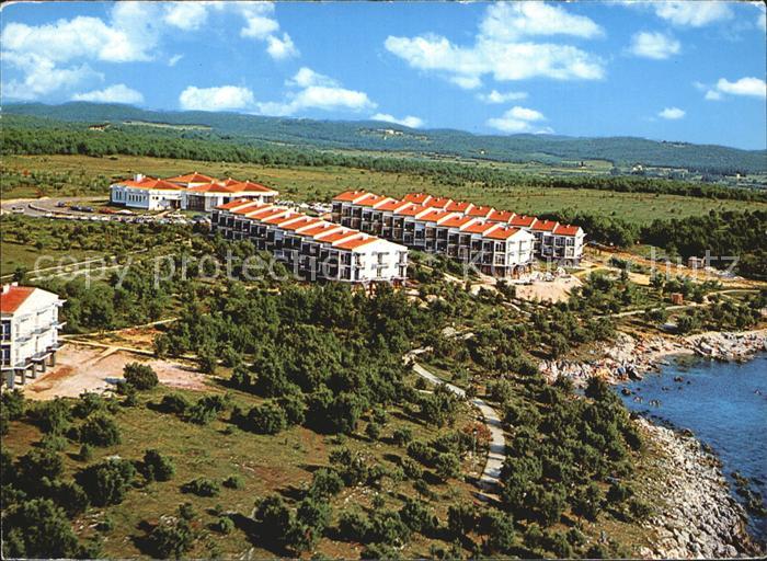 Funtana Fliegeraufnahme ueberbauung am Meer