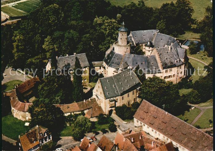 Buedingen Hessen Fliegeraufnahme Schloss
