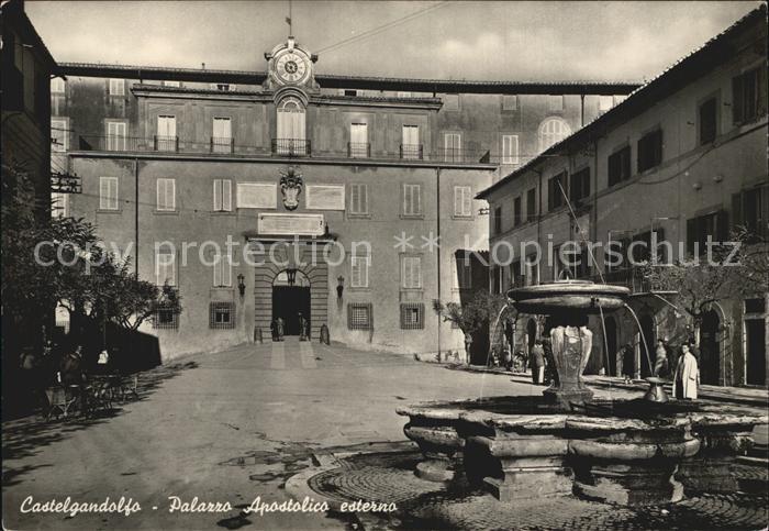 Castelgandolfo Latium Palazzo Apostolica esterno