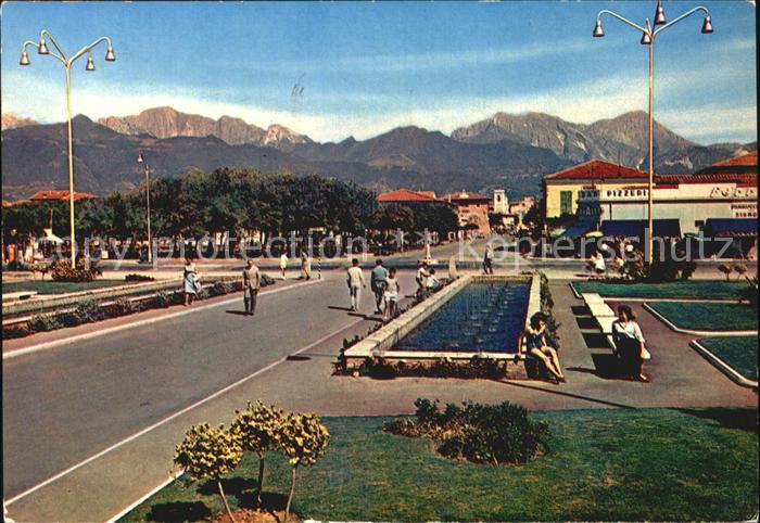 Forte dei Marmi Terraza del pontile e Alpi Apuane