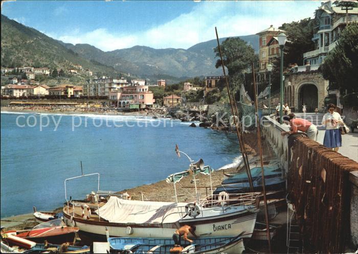 Levanto La Spezia Partei am Meer