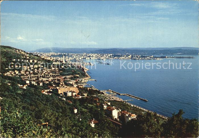 Trieste Fliegeraufnahme