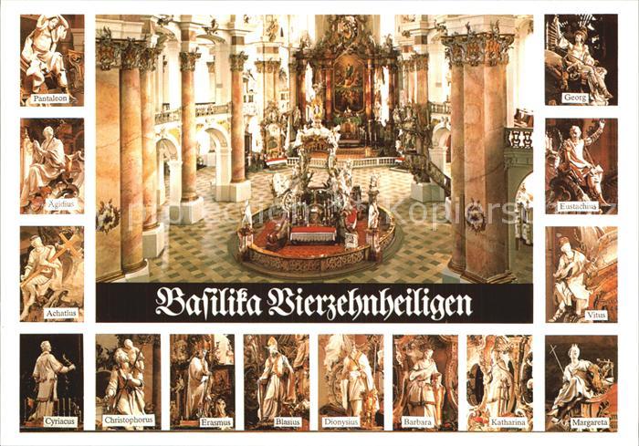 Vierzehnheiligen Basilika innen