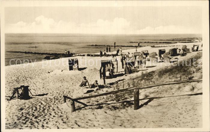 Zingst Ostseebad Strandpartie