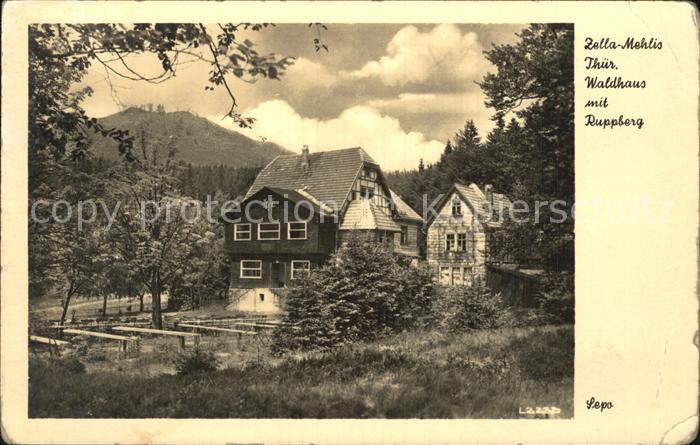 Zella-Mehlis Waldhaus Ruppertus mit Ruppberg