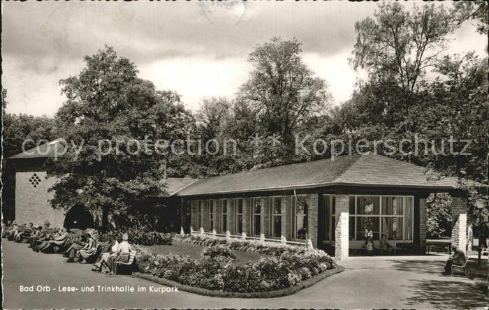 Bad Orb Lese und Trinkhalle im Kurpark