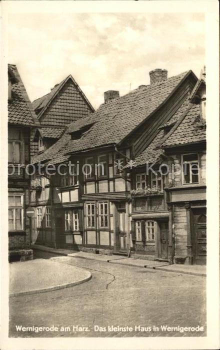 Wernigerode Harz Kleinstes Haus