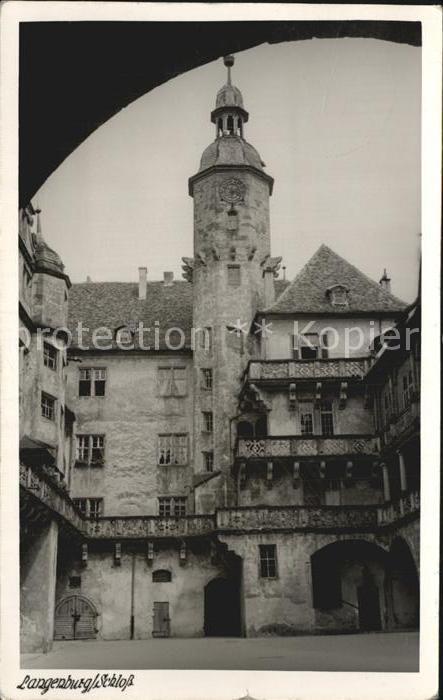 Langenburg Wuerttemberg Schloss