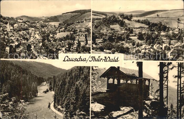 Lauscha Total und Teilansichten Berghuette