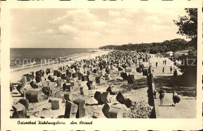 Kuehlungsborn Ostseebad Strand Promenade