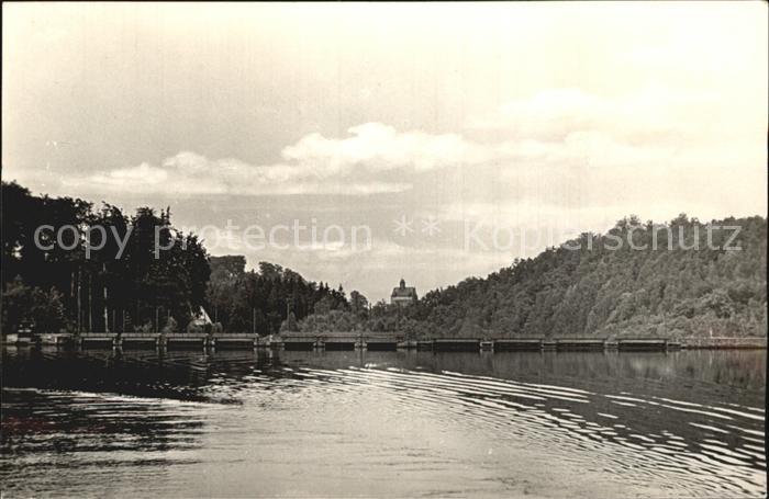 Kriebstein Talsperre mit Burg Kriebstein