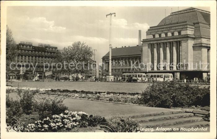 LEIPZIG Sachsen Anlagen am Hauptbahnhof
