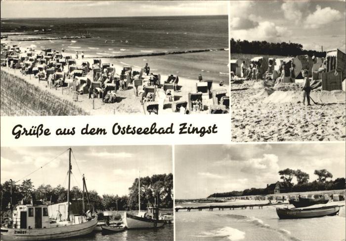 Zingst Ostseebad Strandpartien Am Hafen