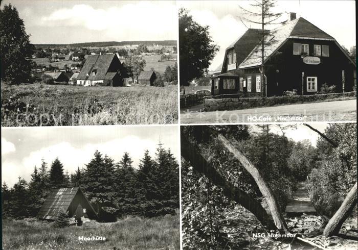 Zinnwald-Georgenfeld Panorama HO Cafe Hochmoor Moorhuette NSG Hochmoor
