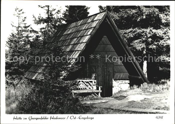 Georgenfeld Huette im Georgenfelder Hochmoor