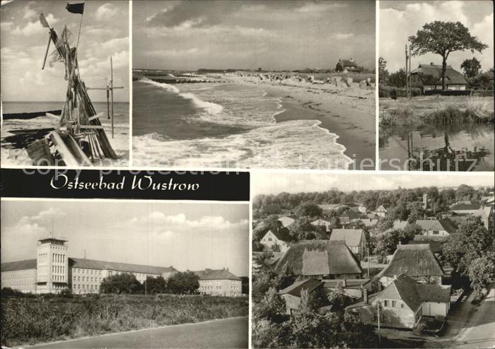 Wustrow Ostseebad Teilansichten Strand