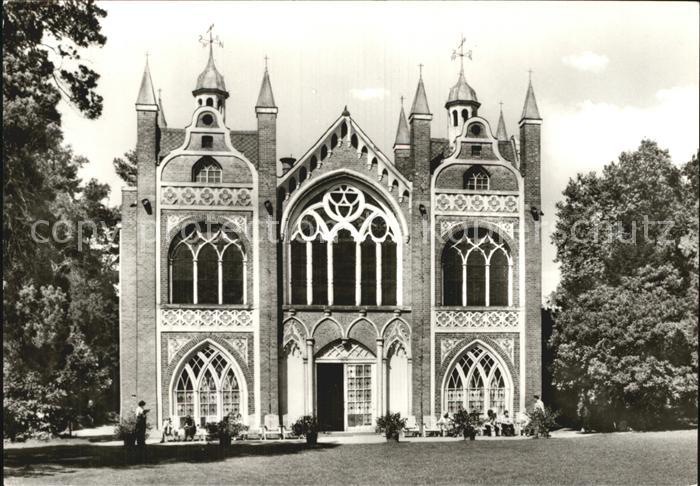 Woerlitz Gotisches Haus Gartenseite
