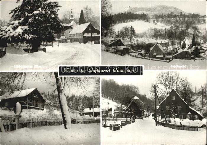 Lueckendorf 1500jaehrige Eibe Hochwald Dorfpartien