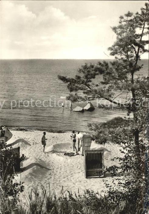 Lubmin Ostseebad Strandpartie