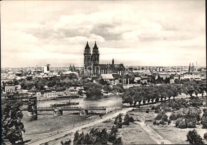MAGDEBURG  CITY Stadtblick Dom