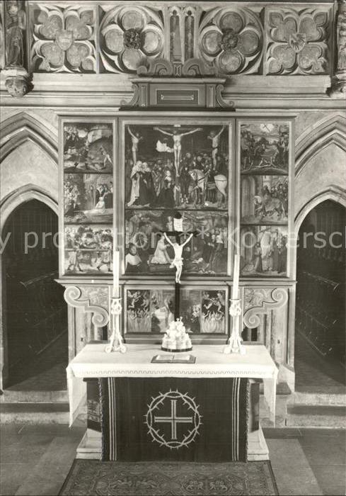 Meissen Elbe Sachsen Dom Kreuzaltar