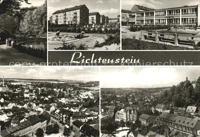 Lichtenstein Hohenstein-Ernstthal Orts und Teilansichten