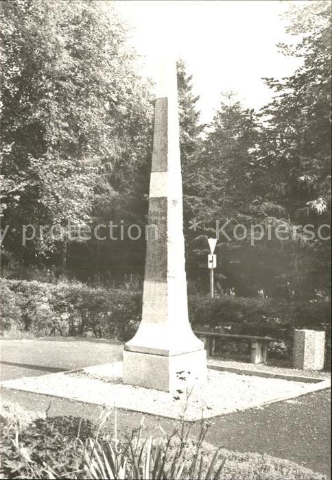 Johanngeorgenstadt Ganzmeilensaeule