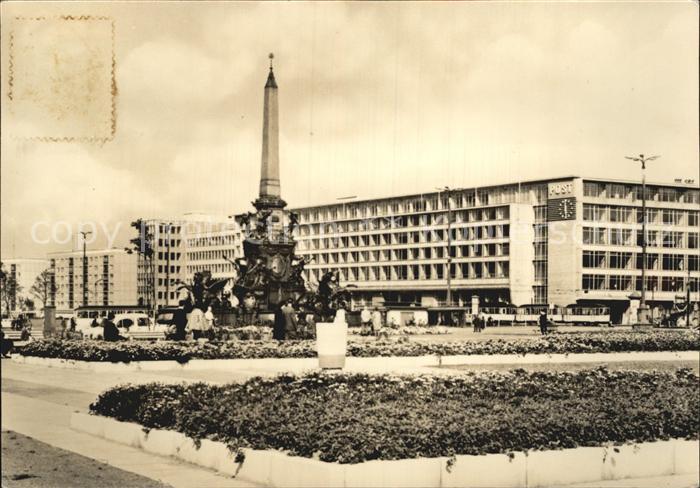 LEIPZIG Sachsen Hauptpostamt Karl Marx Platz