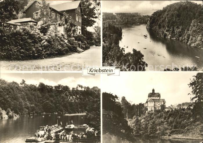 Kriebstein Ferienheim Bootsanlegestelle Burg