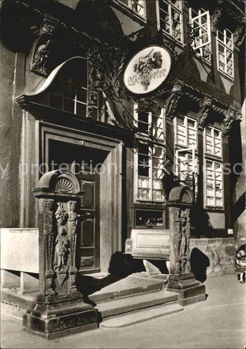 Hameln Weser Treppe zum Stiftsherrenhaus