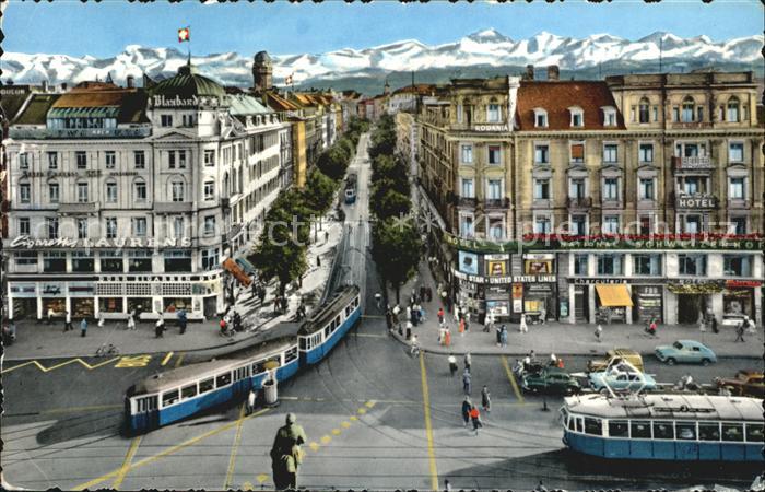 Strassenbahn Zuerich Bahnhofstrasse