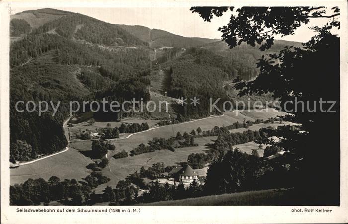 Foto Kellner Rolf Nr. 6727 Seilbahn Schauninsland