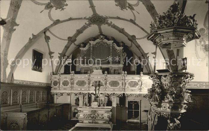 Kirchenorgel Schlossmuseum Burgk Schlosskapelle Silbermannorgel