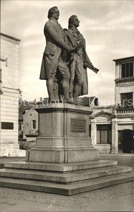 Denkmal Goethe-Schiller Weimar