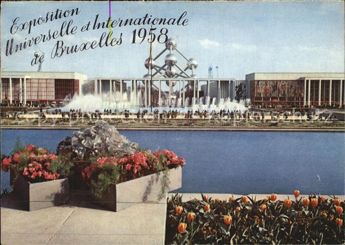 Exposition Universelle Bruxelles 1958 Place et Portique de Belgique