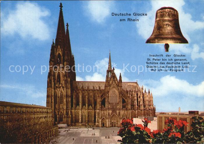 Kirchenglocke Churchbell Cloche Eglise Köln am Rhein Dom