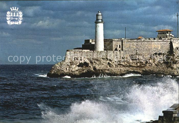 Leuchtturm Lighthouse Habana Castillo de los Tres Reyes del Morro