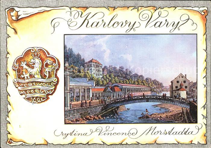 Kuenstlerkarte Vincenc Morstadt Karlovy Vary