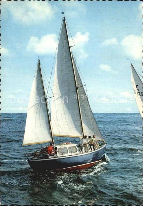 Segelboote Suessau Ostsee