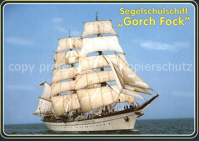 Segelschiffe Segelschulschiff Gorch Fock