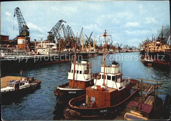 Schiffe Ships Navires Bremen Hafen