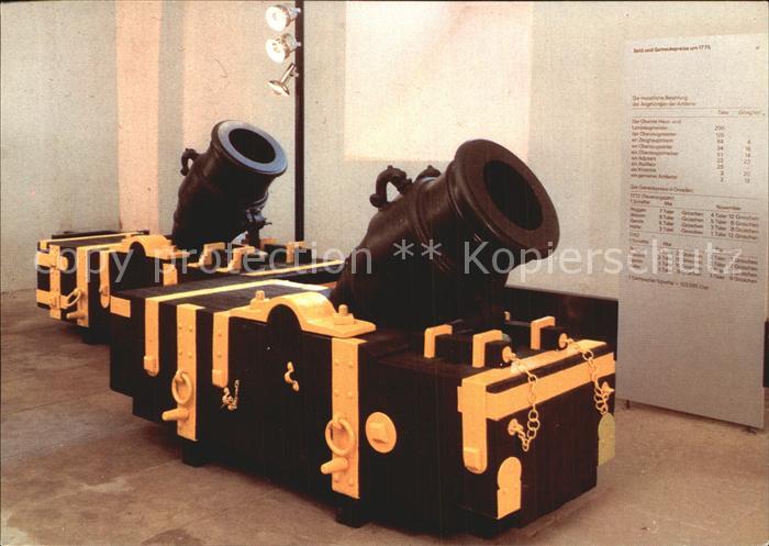 Geschuetze Bronzemoerser Armeemuseum Dresden